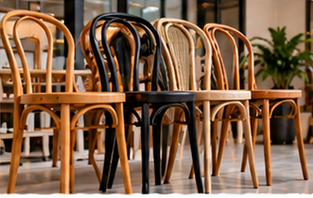Kafe ve restoran ahşap sandalye modelleri